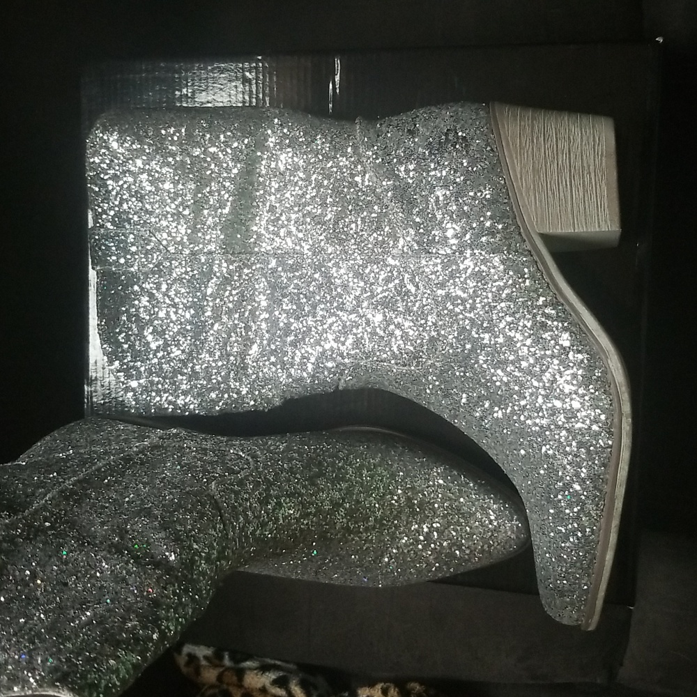 Glitter boots!